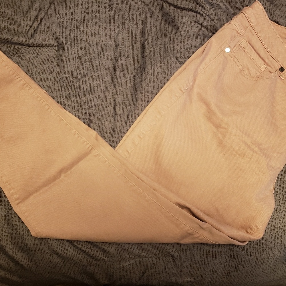 Lane Bryant mid rise super stretch jeans